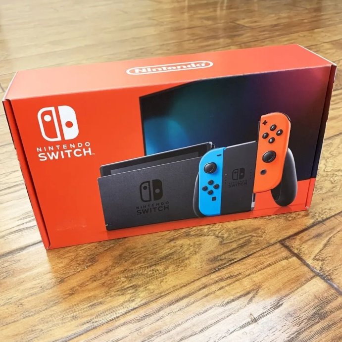 user image by @targetdealfinder, Nintendo Switch with Neon Blue and Neon Red Joy-Con