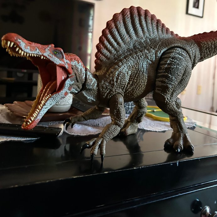 user image by Tony, Jurassic World Hammond Collection Jurassic Park 3 Spinosaurus Action Figure - XL Dinosaur Toy