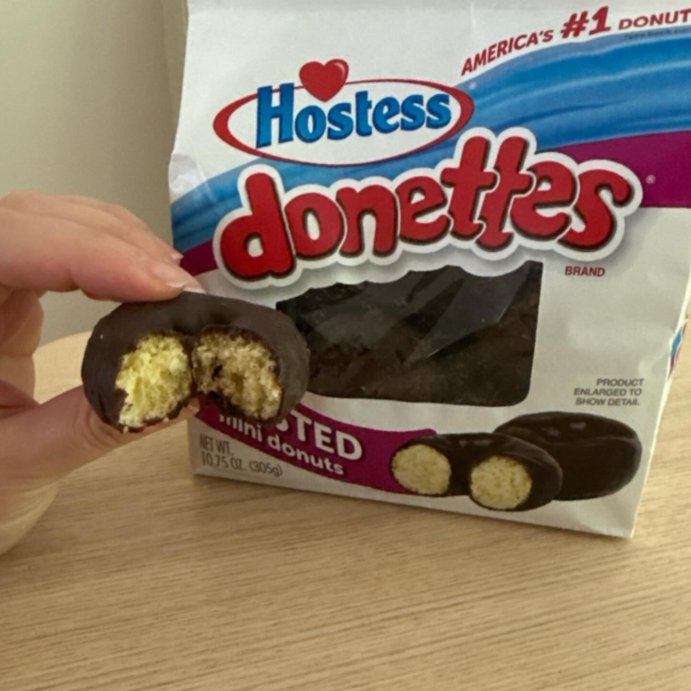 user image by @marias_reviews, Hostess Donettes Frosted Mini Donuts - 10.75oz