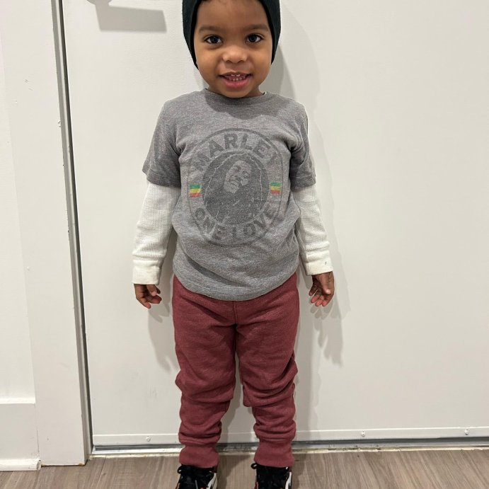 user image by @hartekartiere1, Toddler Boys' Bob Marley 'One Love' Short Sleeve Graphic T-Shirt - Gray
