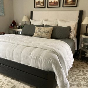 Couette Pottery Barn Mirage Dream En Coton Brossé - Taille Twin / XL - Neuve Avec étiquettes