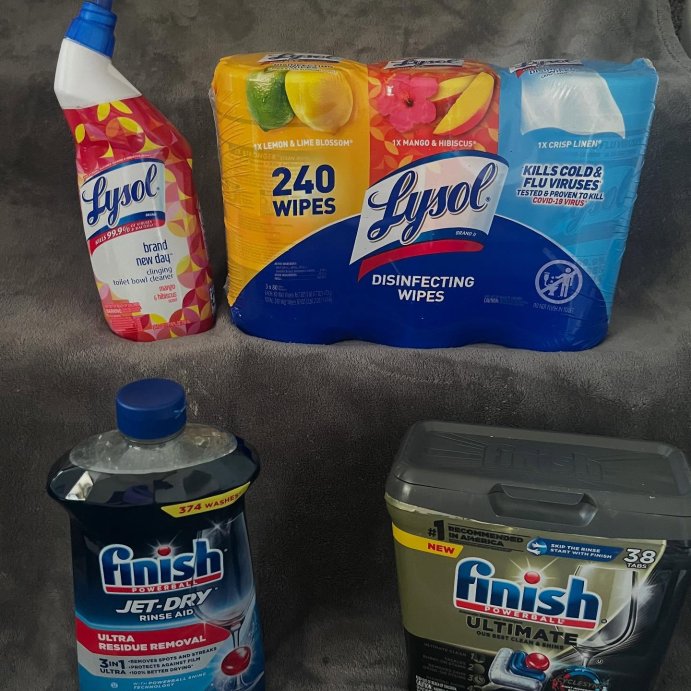 user image by @betsy.b.influenster1, Finish Ultimate Dishwasher Detergent Tabs with CycleSync Technology