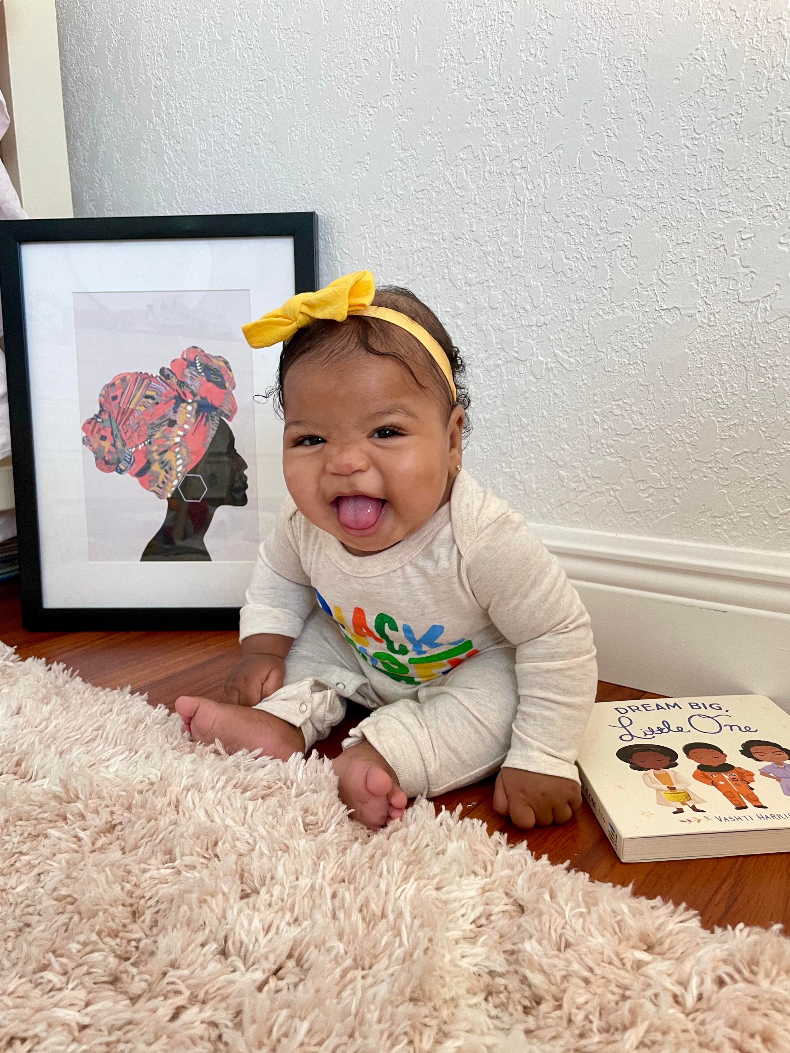user image by destiniliann, Dream Big, Little One - by Vashti Harrison (Hardcover)
