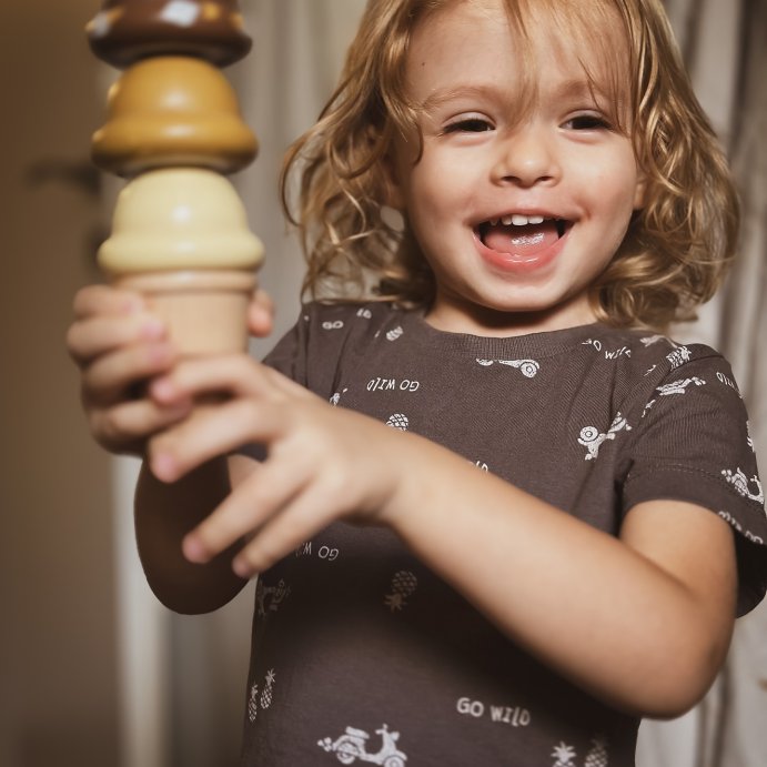 user image by @fifty.shades.of.my.life, Melissa &#38; Doug Wooden Scoop and Serve Ice Cream Counter With Play Food and Accessories - 28pc