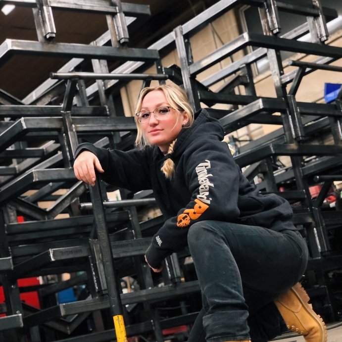 user image by @haleythefabricator, Timberland PRO  Women's Steel Toe Direct Attach EH, WP/Insulated, 6 Inch Work Boots