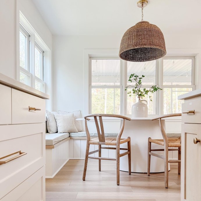 user image by @caleyscozyhome, Large Seagrass Pendant Table Lamp Brown - Threshold&#8482; designed with Studio McGee: Jute Drum Shade, UL Listed, Adjustable Height