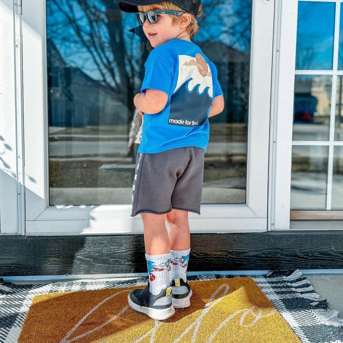 user image by @wildboy_mamax2, Boys&#39; Sonic the Hedgehog 3pk Crew Socks - Gray