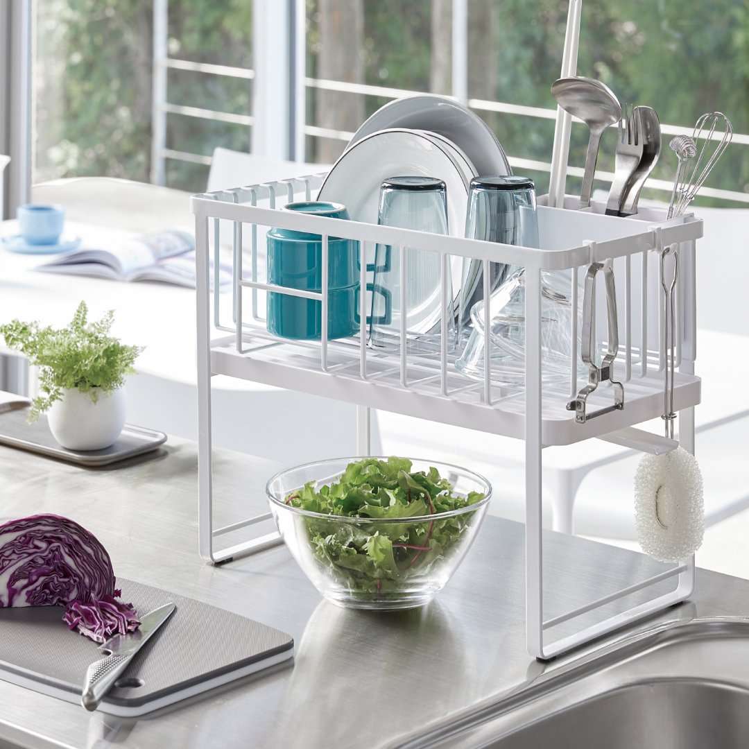 Yamazaki Double Decker Dish Rack