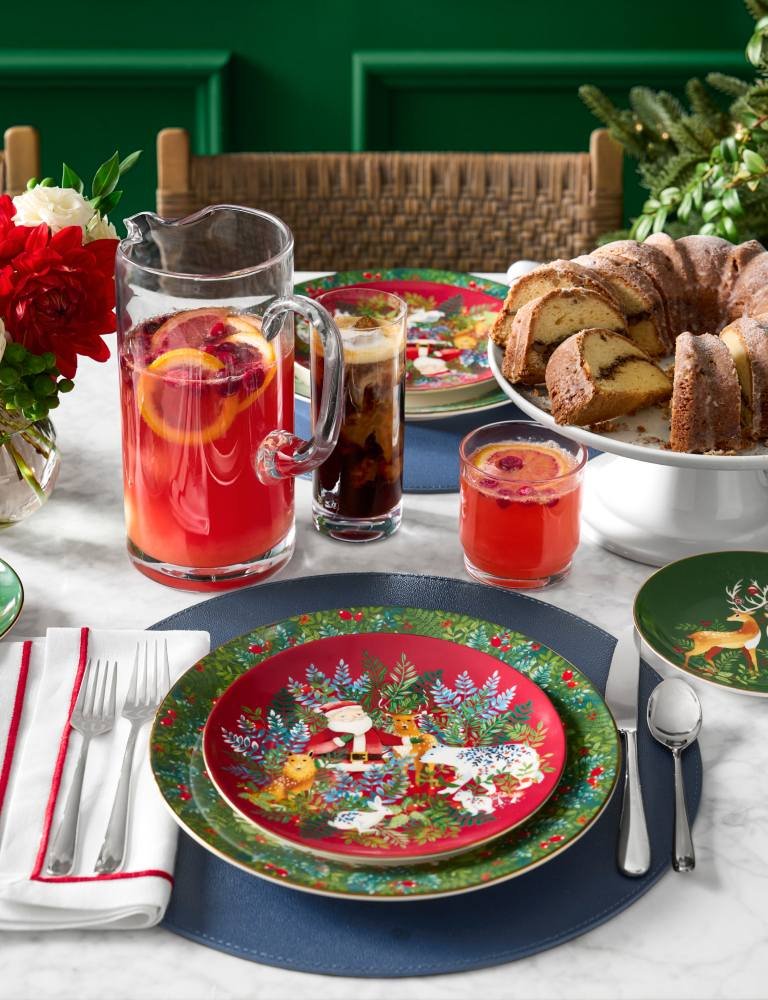 Christmas Forest Dinnerware | Williams Sonoma