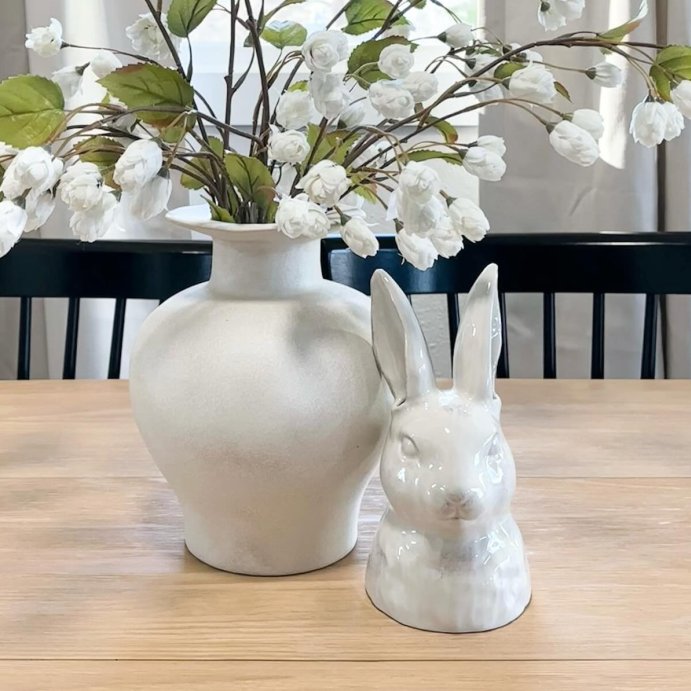 user image by @lysshieldshome, Exaggerated Rim Ceramic Vase - Threshold™ designed with Studio McGee