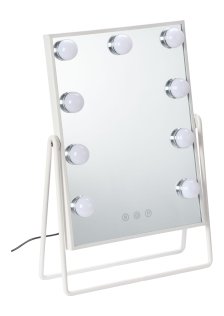 Shop Miroir à DEL portatif réglable CANVAS pour maquillage, écran tactile et chargement USB, blanc, 15&nbsp;po and more