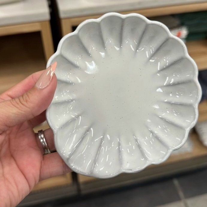 user image by @targetpursuit, Scalloped Edge Stoneware Serving Bowl Cream - Hearth & Hand™ with Magnolia