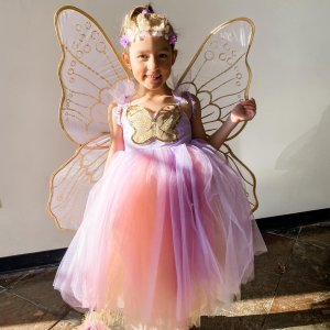 Lavender Butterfly Fairy Halloween Costume