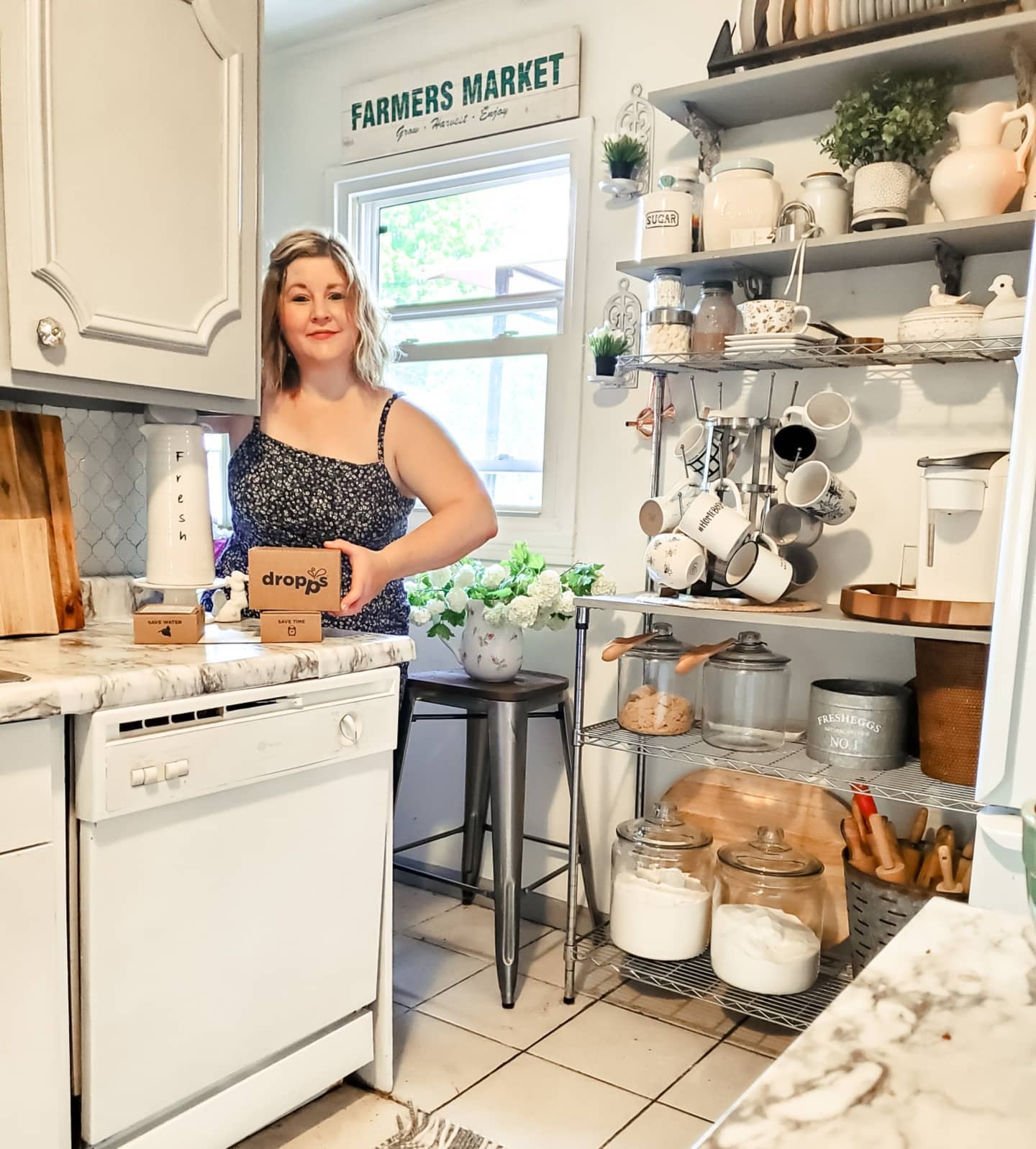 Neat farmhouse pantry Instagram Post
