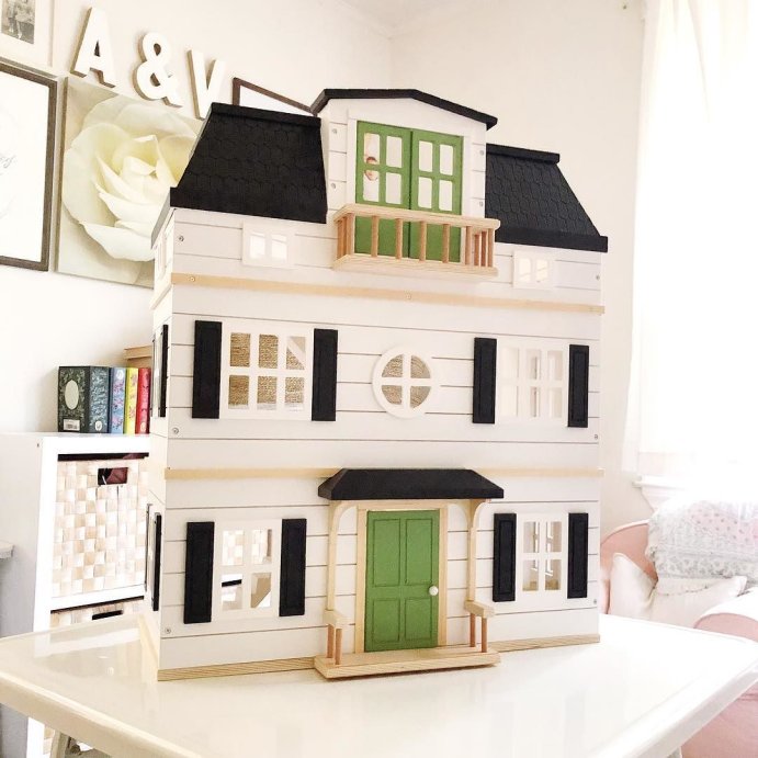 user image by @shes.scripty, Toy Doll Townhouse with Furniture - Hearth &#38; Hand&#8482; with Magnolia