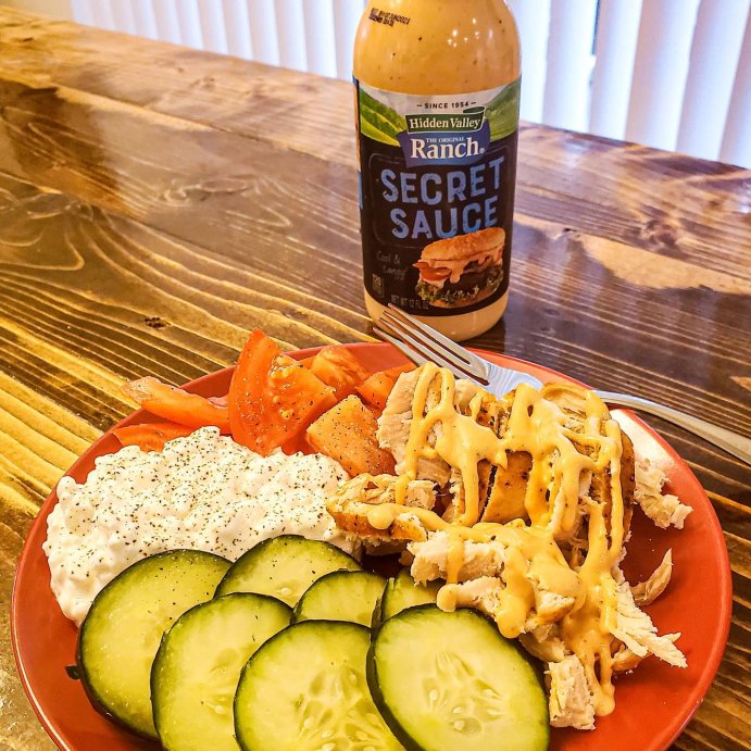 user image by @tylerann29, Hidden Valley Ranch Secret Sauce Original Burger - 12 fl oz
