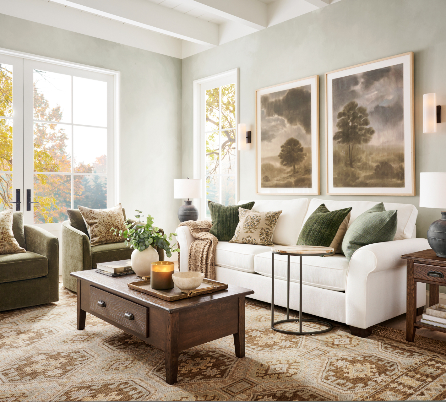 Pottery barn deals living room chairs