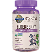 Shop Garden of Life Garden of Life Organics Elderberry Immune Gummy with Organic Echinacea, Zinc and Vitamin C (120 Vegan Gummies) and more