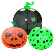 Shop PartyAire Indoor/Outdoor Inflatable Jack-O'-Lantern Pumpkins, 3-pc and more