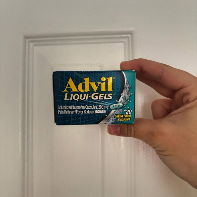 user image by @ryleeann.3, Advil Pain Reliever/Fever Reducer Liqui-Gel Minis - Ibuprofen (NSAID)