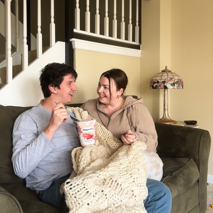 user image by @elisabethh.hale, Haagen Dazs Strawberry Frozen Ice Cream - 28 fl oz