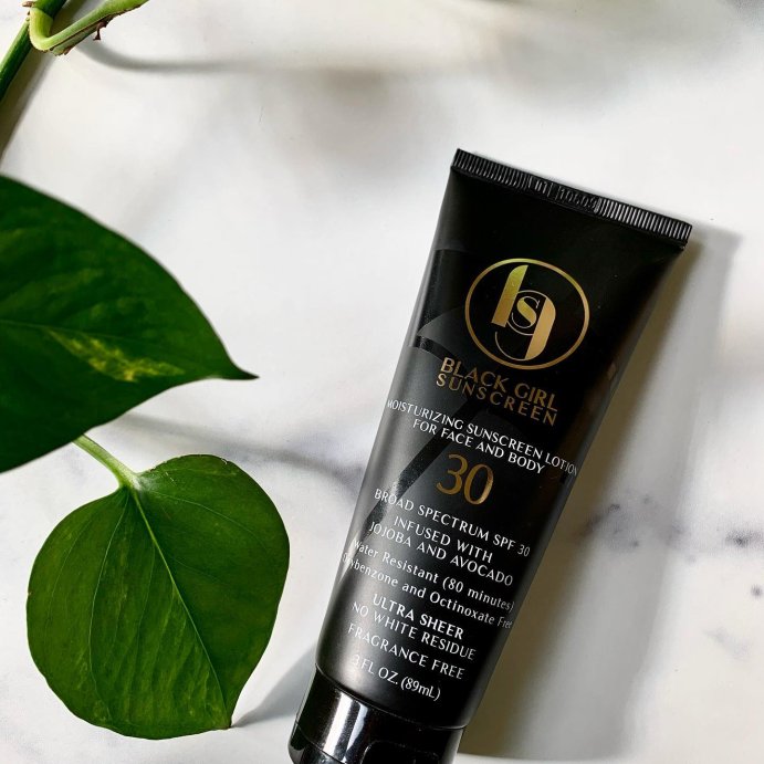 user image by @jinymakeup, Black Girl Sunscreen Broad Spectrum Infused with Jojoba Oil - SPF 30 - 3 fl oz