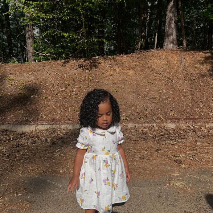 user image by @jasmintage_, Toddler Girls' Floral Dress - Cat & Jack™ Cream