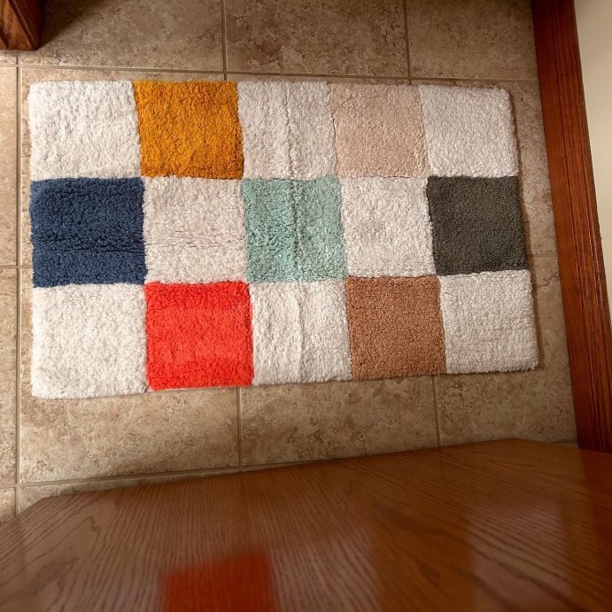 user image by @kseib0109, Checkered Kids&#39; Bath Rug - Pillowfort&#8482;