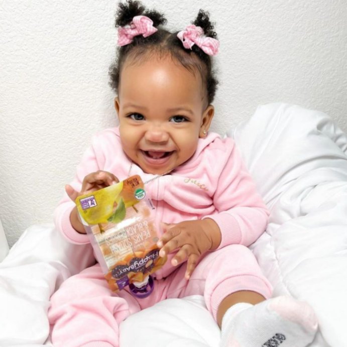 user image by @happyfamilyorganics, Happy Baby Organics Clearly Crafted Stage 2 Pears, Squash &#38; Blackberries - 4oz