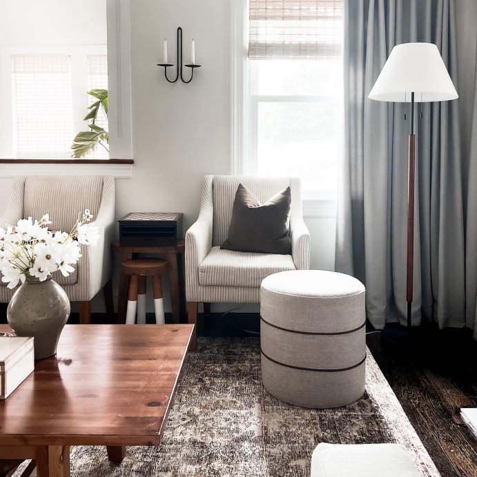 user image by @ourhomereimagined_, Clearfield Swoop Arm Dining Chair - Threshold™ designed with Studio McGee