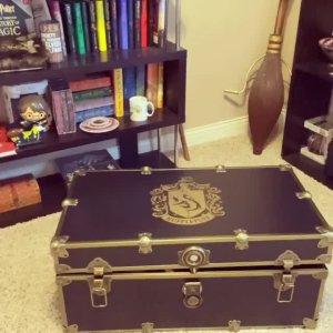 Harry Potter Hufflepuff Trunk Pottery Barn Teen