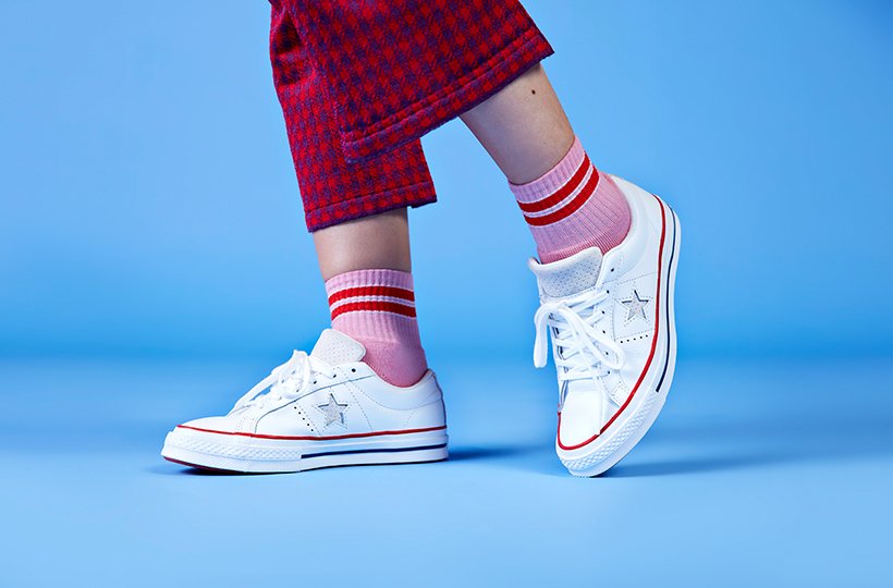 Converse one star cheap counter climate plaid out