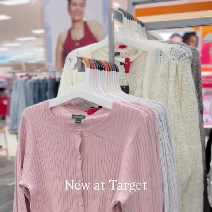 user image by @targetwithtay, Women's Crewneck Ribbed Cardigan - Wild Fable™