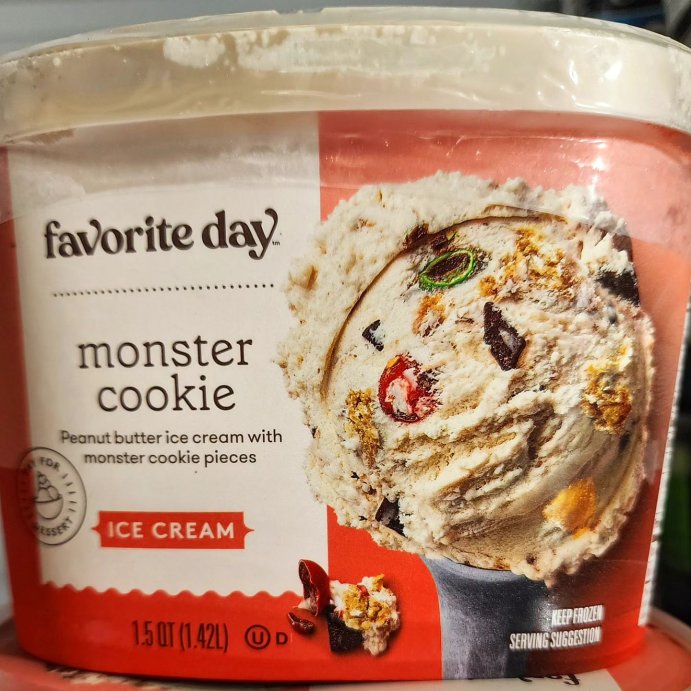 user image by @snack.food.dude, Monster Cookie Ice Cream - 1.5qt - Favorite Day&#8482;