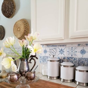 Williams Ceramic Canisters - Set of 3 | Kitchen Counter Organizers