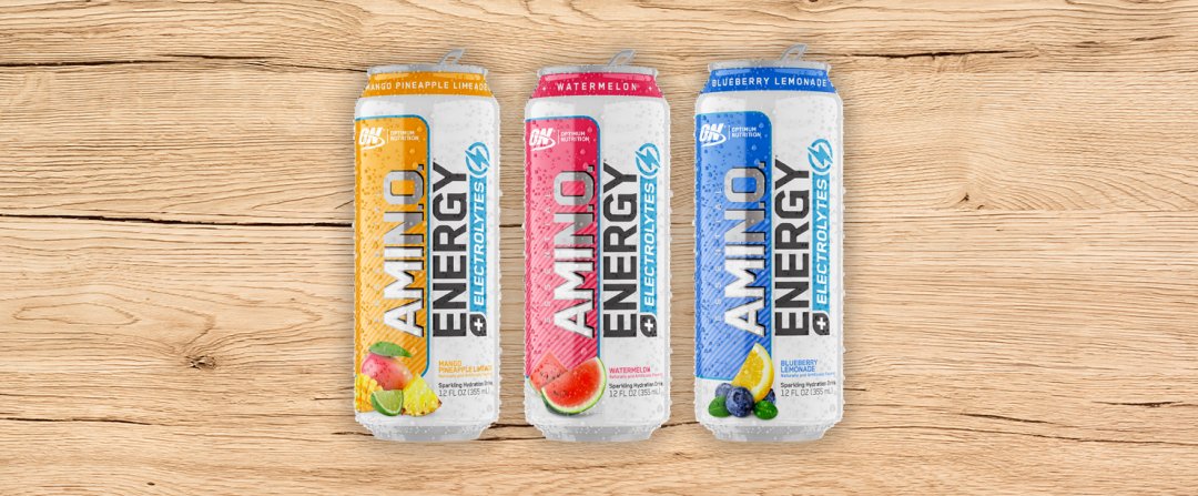 Shop Optimum Nutrition ESSENTIAL AMIN.O. ENERGY + ELECTROLYTES ? Sparkling Hydration Drink ? Watermelon (12-Pack), Optimum Nutrition ESSENTIAL AMIN.O. ENERGY + ELECTROLYTES ? Sparkling Hydration Drink ? Blueberry Lemonade (12-Pack), Optimum Nutrition ESSENTIAL AMIN.O. ENERGY + ELECTROLYTES ? Sparkling Hydration Drink ? Mango Pineapple Limeade (12-Pack) and more