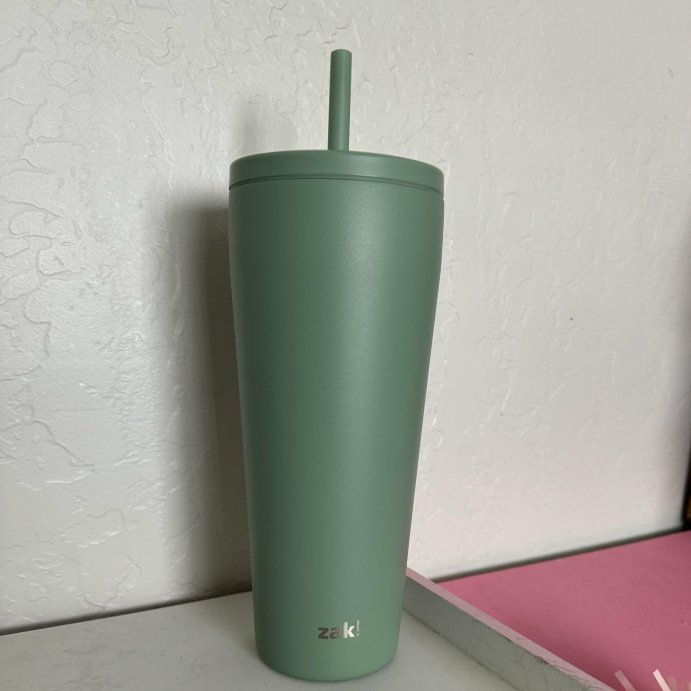 user image by @michaeladavidson, Zak Designs 30 fl oz Stainless Steel Straw Tumbler