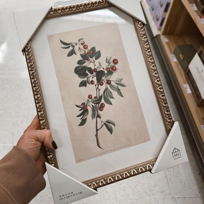 user image by @home_bycourt, 10&#34;x14&#34; Berry Branch Framed Wall Art - Hearth &#38; Hand&#8482; with Magnolia
