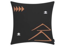 Shop Coussin Ishkodens 24x24 po noir and more