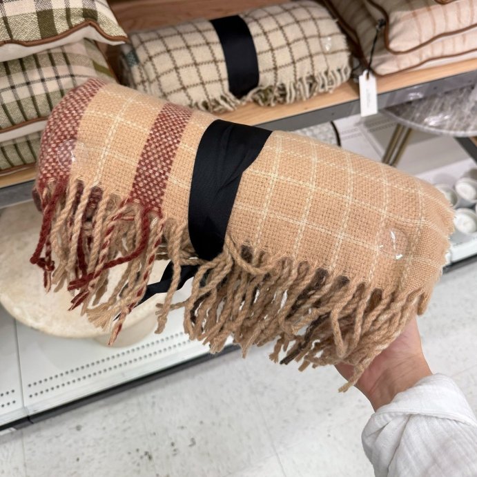user image by @targettrendsetter, Plaid Lightweight Throw Blanket - Hearth & Hand™ with Magnolia