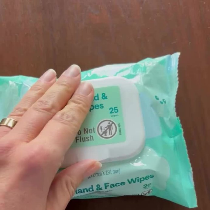 user image by @kristytargetreviews, Hand and Face Wipes - 25ct - up&#38;up&#8482;