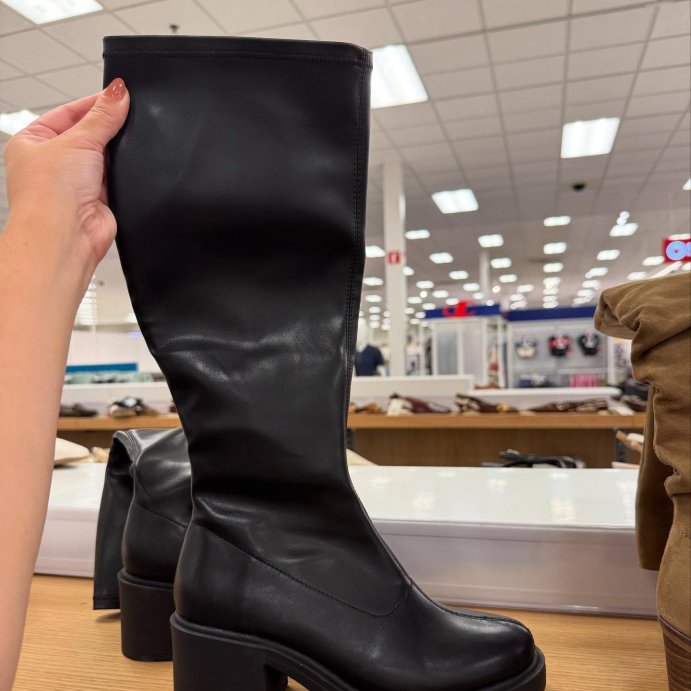 user image by @tarjaymaxx, Women&#8217;s Danika Tall Stretch Boots with Memory Foam Insole &#8211; Wild Fable&#8482; Black