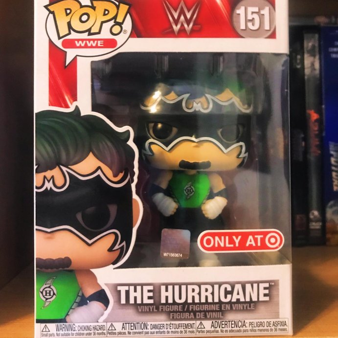 user image by @itsreallybrian, Funko POP! WWE: The Hurricane Figure (Target Exclusive)