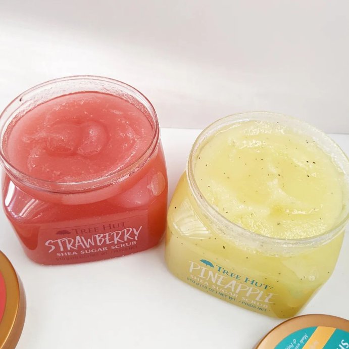 user image by @lorenalori_, Tree Hut Strawberry Shea Sugar Body Scrub - 18oz