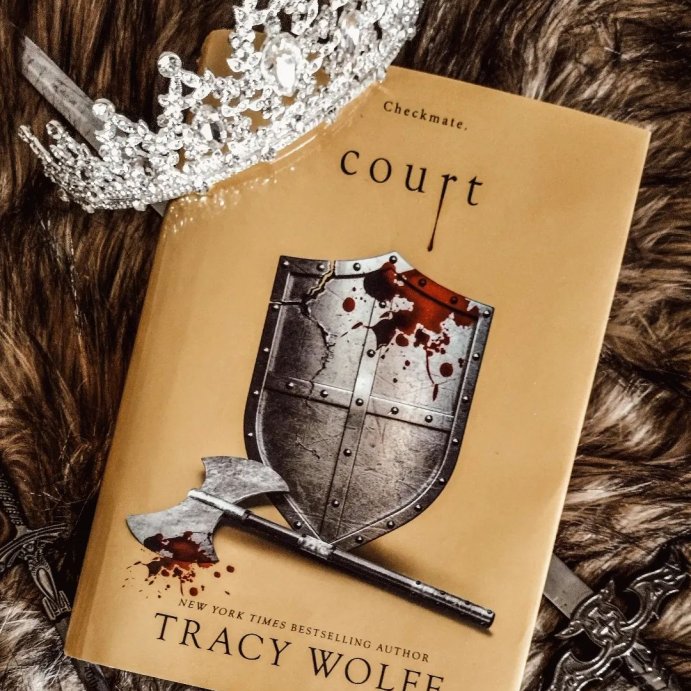 user image by @3am_bookmarks, Court - (Crave, 4) by  Tracy Wolff (Hardcover)