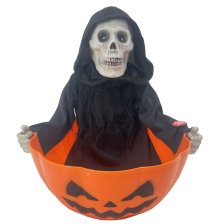 Shop For Living Light Up Animated Candy Bowl Reaper, 10-in and more