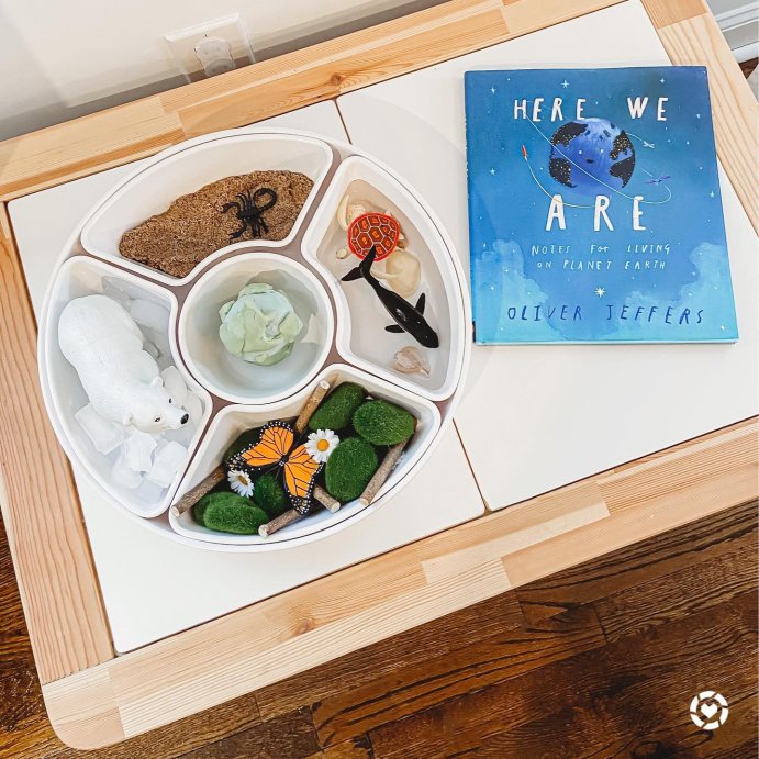 user image by @craftingwithcrazy, Here We Are : Notes for Living on Planet Earth (Hardcover) (Oliver Jeffers)
