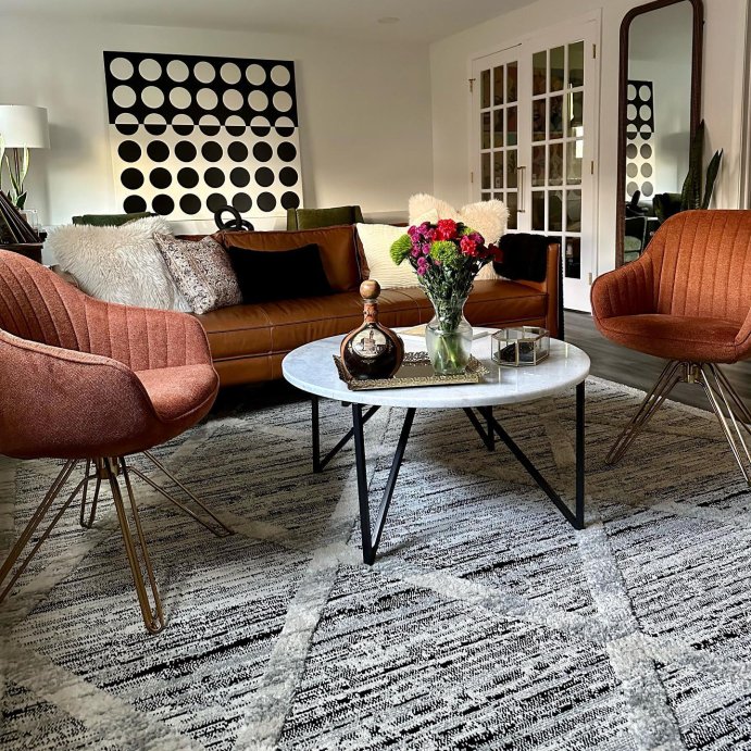 user image by @thistlewoodhome, Orb Drum Ceiling Light - LIT4186 - Safavieh