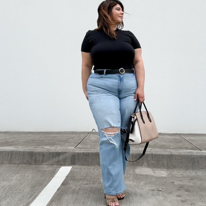 user image by @simplyyelda, Women's Slim Fit Short Sleeve Seamless Baby T-Shirt - A New Day™