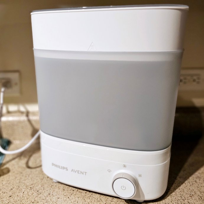 user image by Katie L, Philips Avent Premium Electric Steam Sterilizer with Dryer